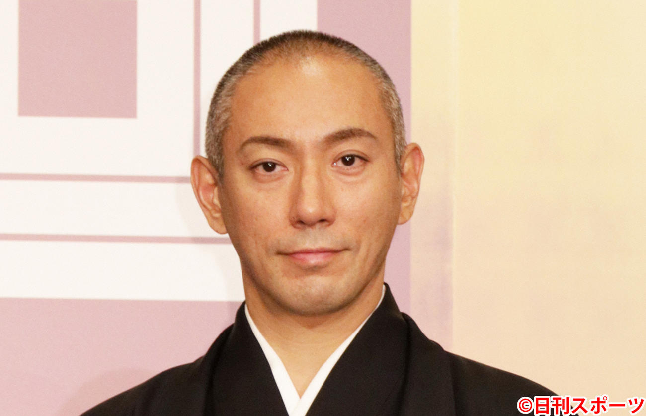 市川海老蔵（2020年2月7日撮影）