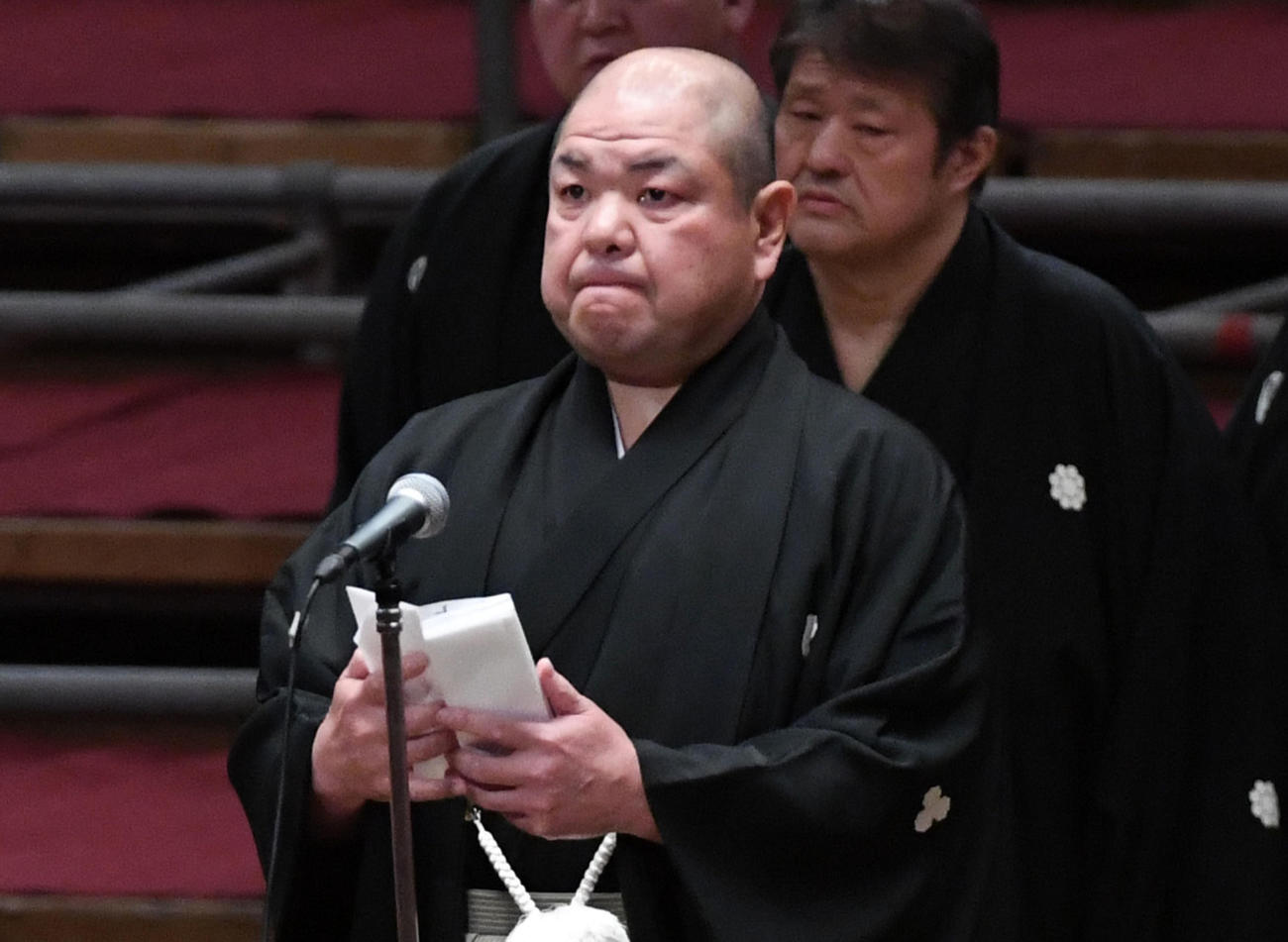 八角理事長（2020年3月22日撮影）