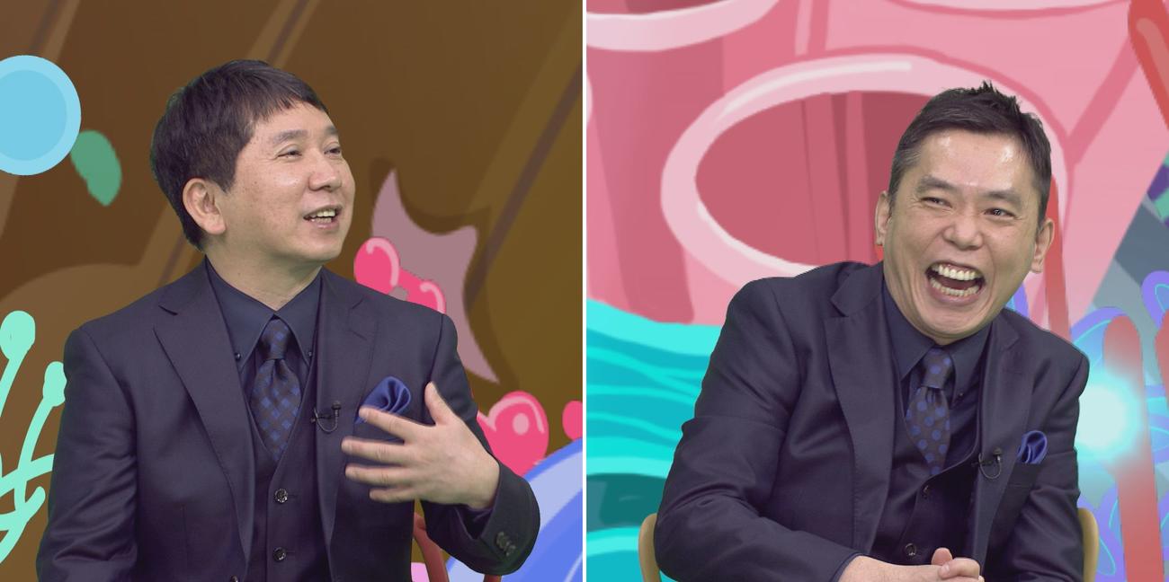 MCを務める爆笑問題の田中裕二（左）と太田光