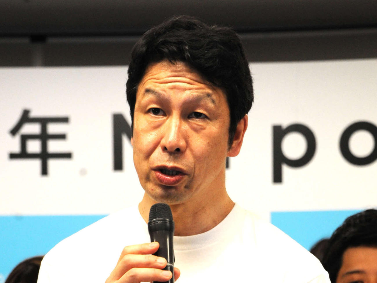 米山隆一氏（17年8月撮影）