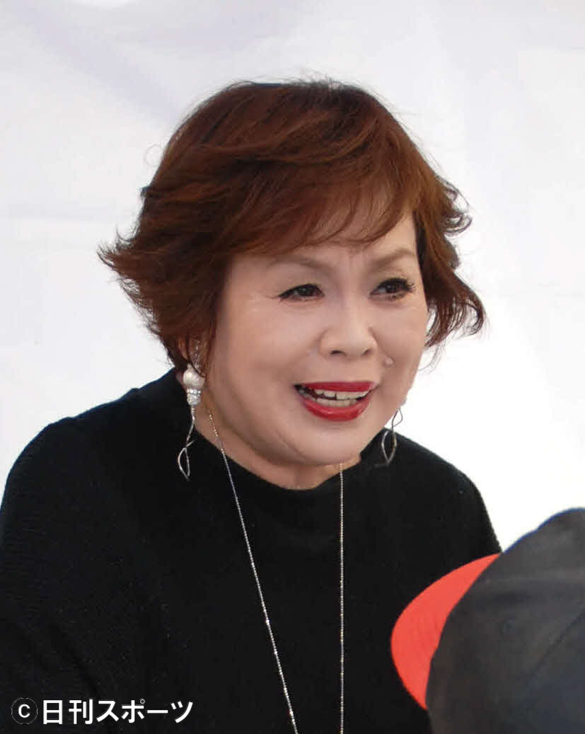 上沼恵美子（2019年11月17日撮影）
