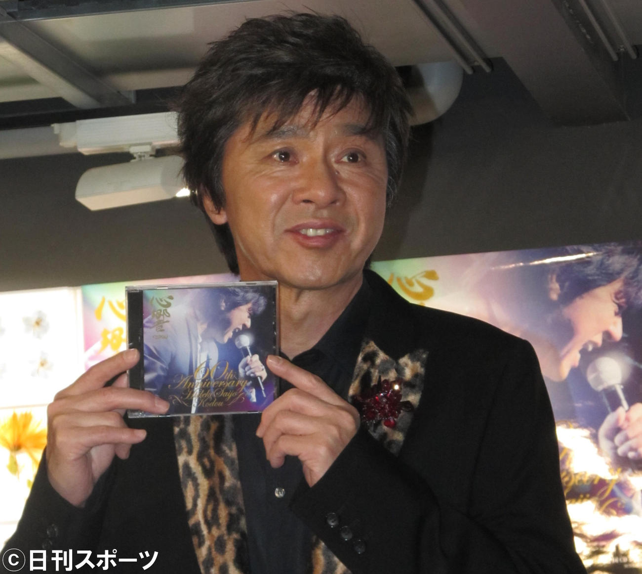 西城秀樹さん（2015年4月13日撮影）