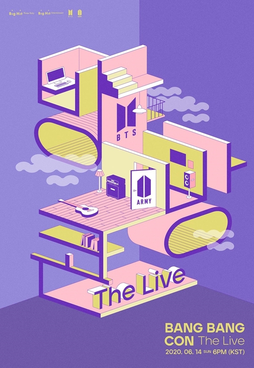 BTS（防弾少年団）が6月14日に行うオンラインコンサート「BANG　BANG　CON　The　Live」