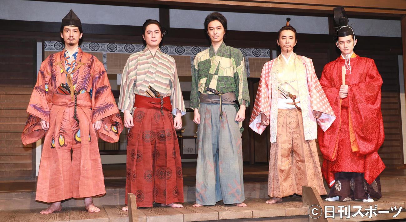 NHK大河ドラマ「麒麟がくる」出演者発表会見（2020年2月19日撮影）