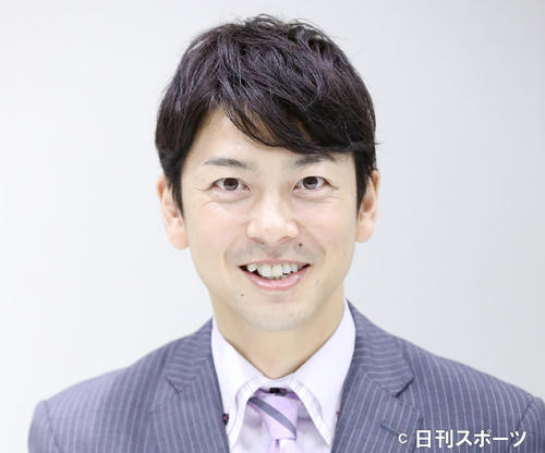 テレビ朝日の富川悠太アナウンサー(2016年9月13日撮影)