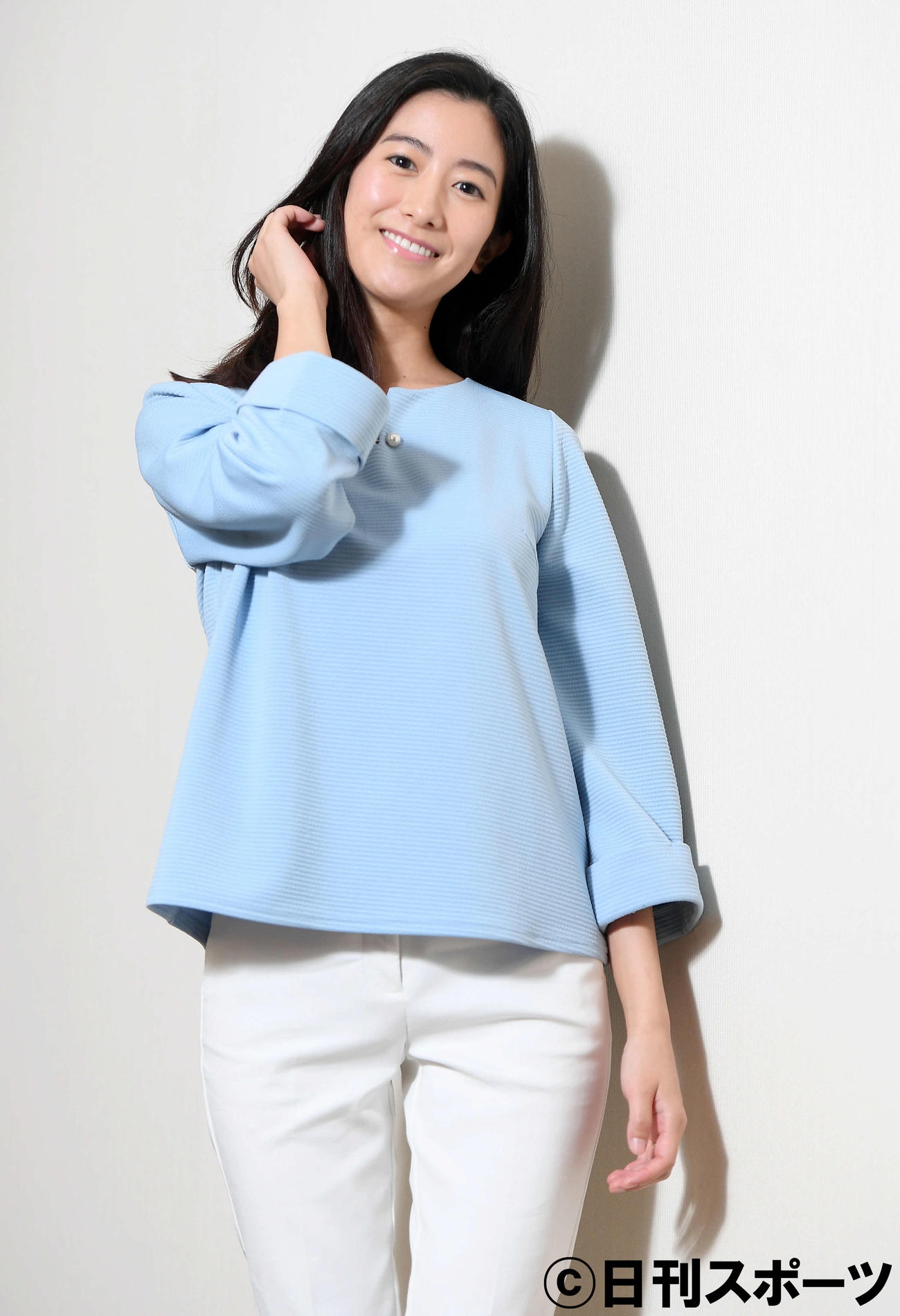 「いろいろなことに挑戦したい」と笑顔を見せる千晴子（撮影・たえ見朱実）