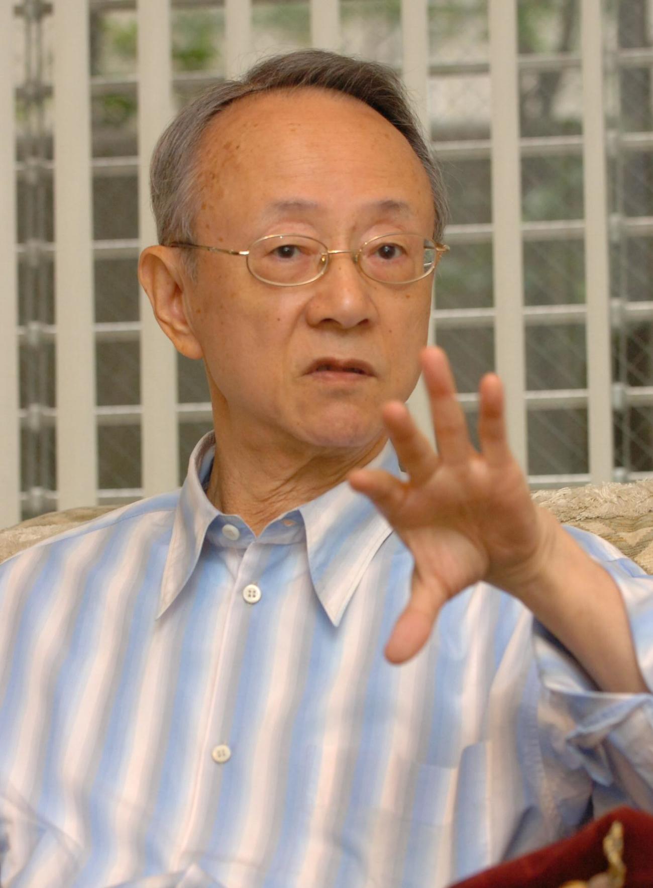 服部克久さん（2007年10月10日撮影）