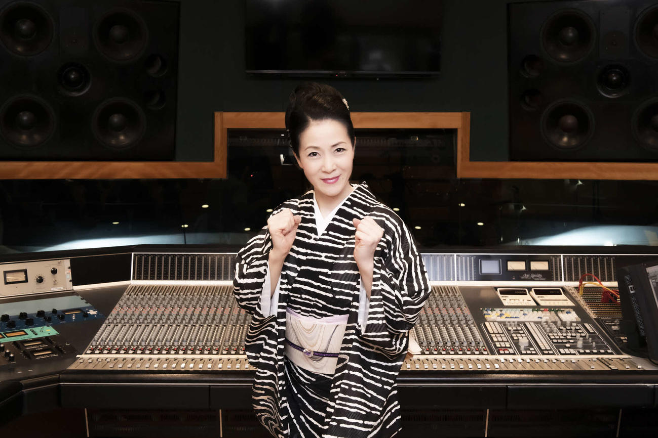意気込みを表す坂本冬美