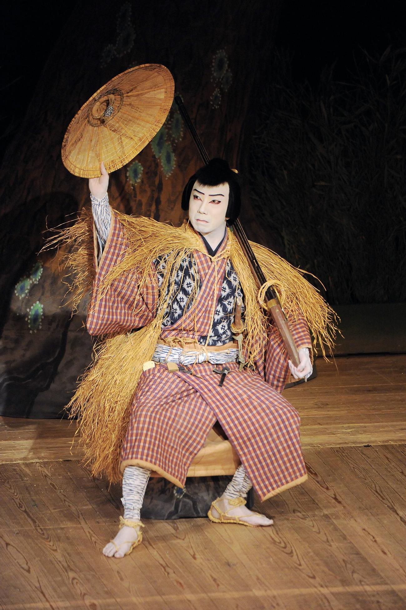 早野勘平を演じる市川猿之助