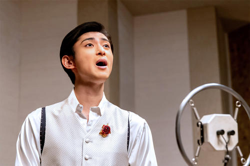 NHK連続テレビ小説「エール」で、地上波の放送で歌声を初披露した古川雄大