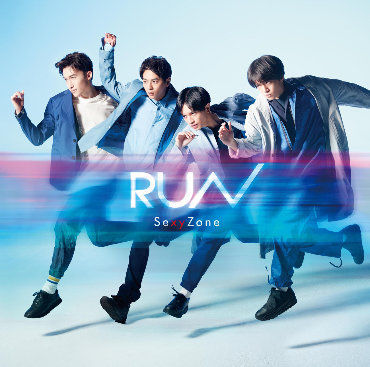Sexy　Zoneの新曲「RUN」のジャケット写真