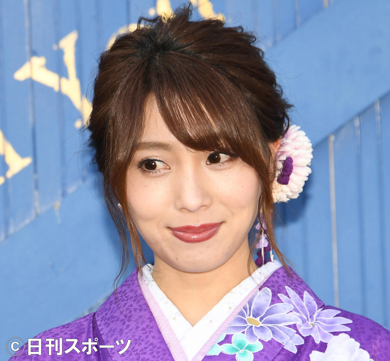森咲智美（2019年1月6日撮影）