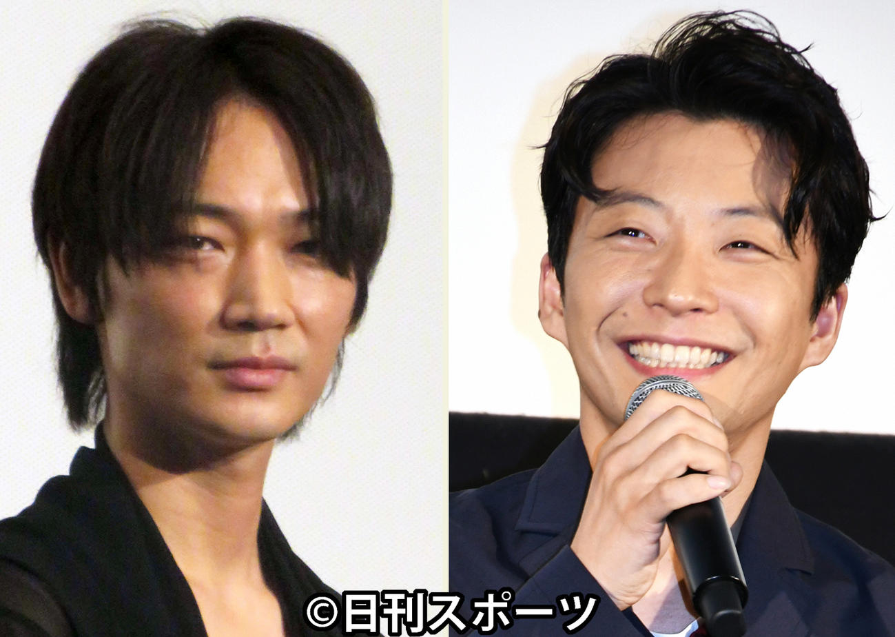 TBS系新ドラマ「MIU404」ダブル主演の綾野剛（左）と星野源