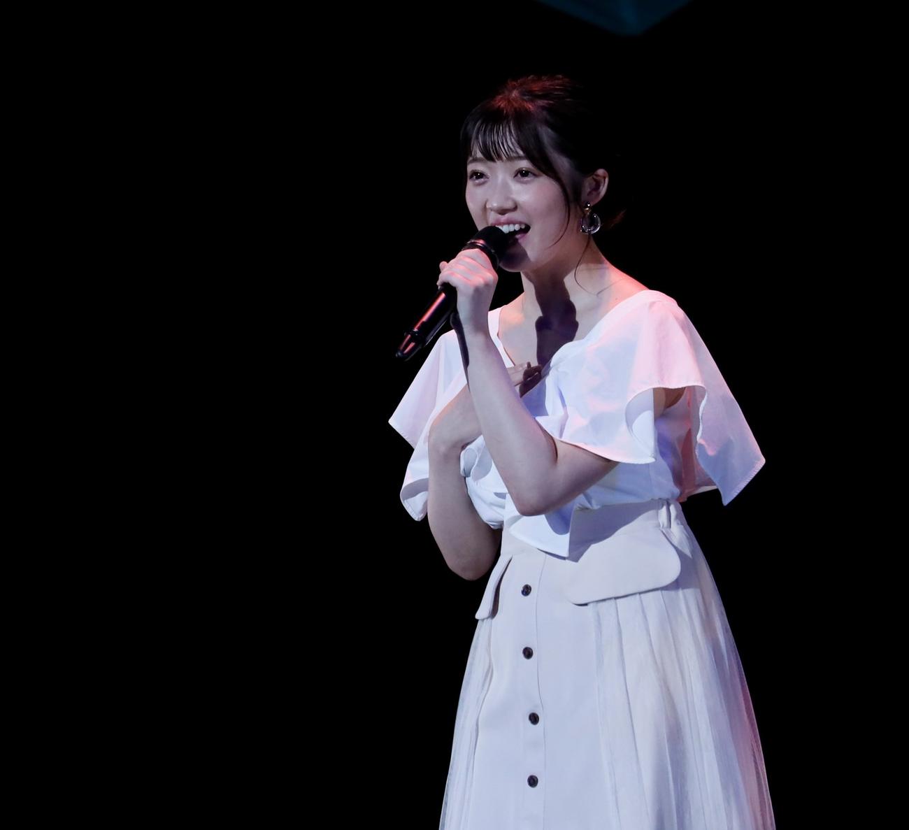 ハロー！プロジェクトメンバーが総出演する毎夏恒例コンサートツアー「Hello！Project2020SummerCOVERS～TheBallad～」に出演した山岸理子