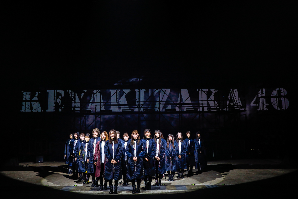 初のオンラインライブを開催した欅坂46