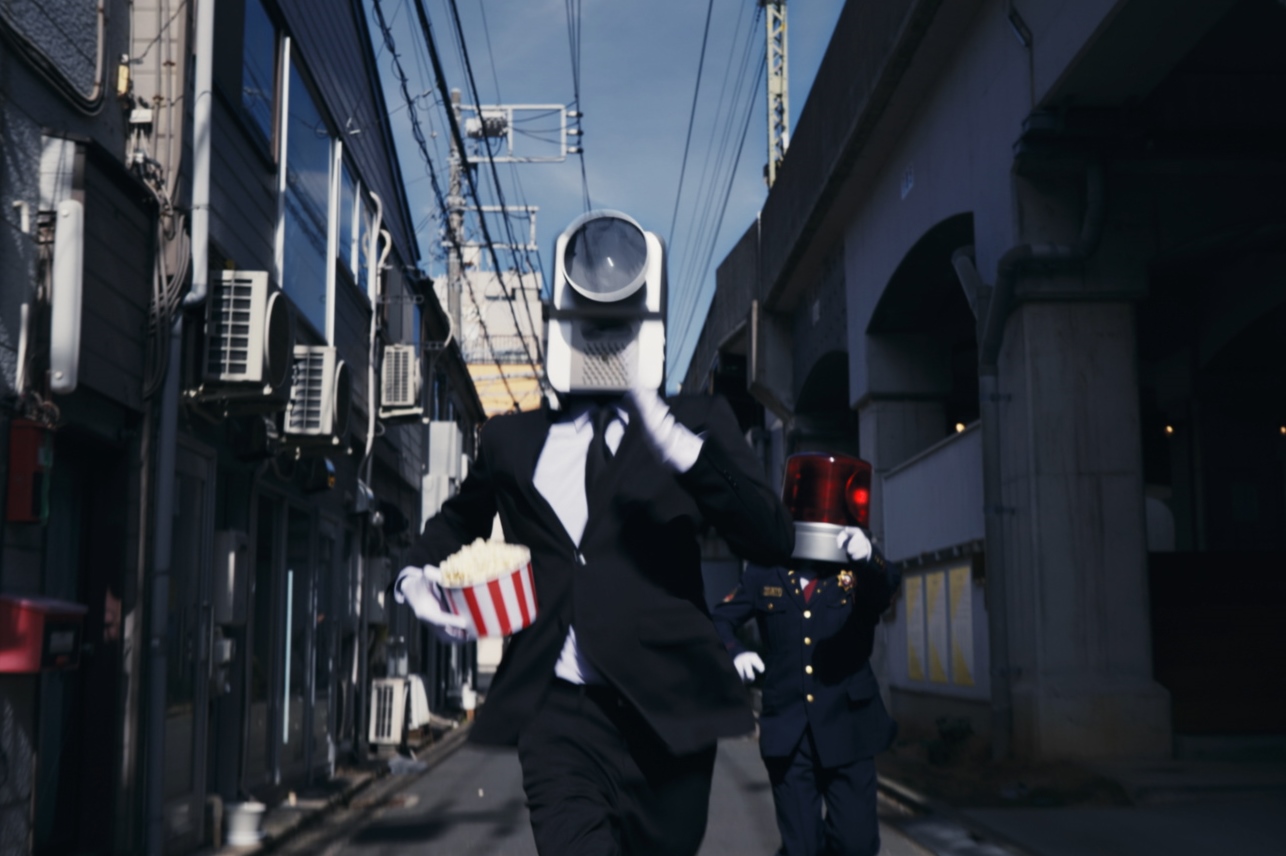 約6年ぶりに制作されたCM「NO　MORE　映画泥棒」の1シーン（C）「映画館に行こう！」実行委員会