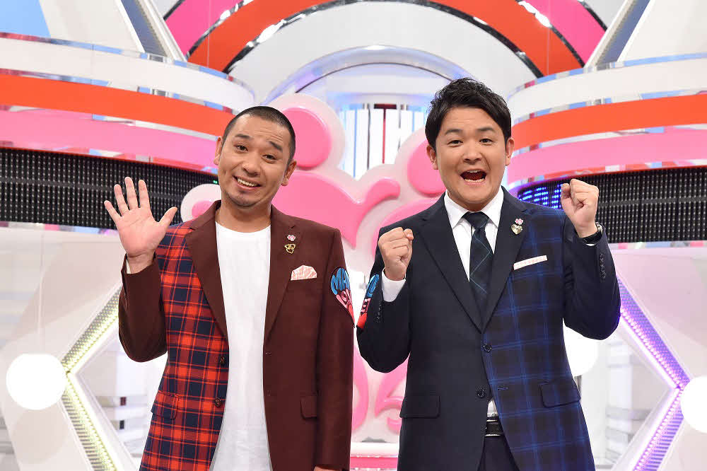 「第9回ytv漫才新人賞決定戦」で総合司会を務める千鳥のノブ（右）と大悟（読売テレビ提供）