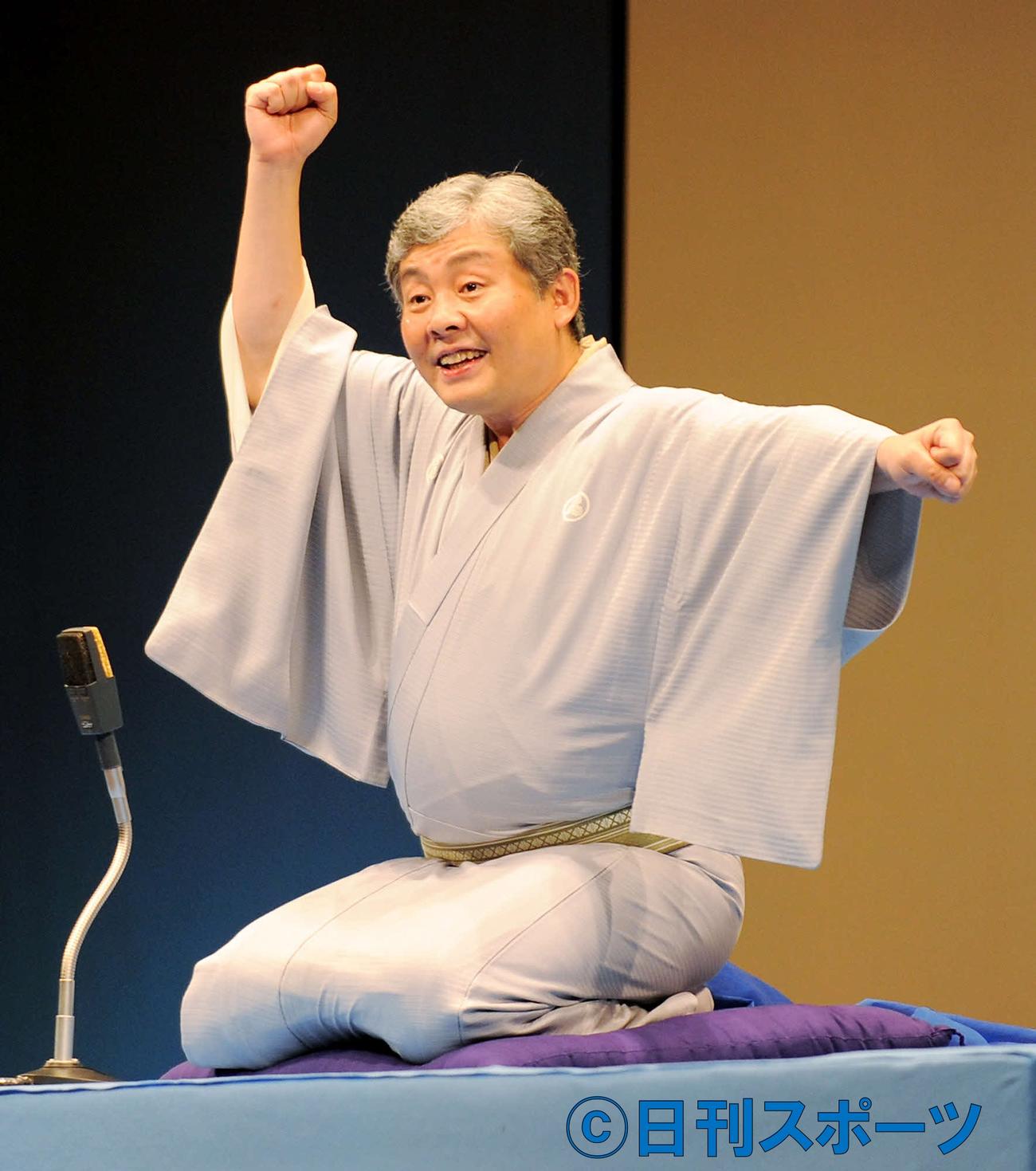 柳家喬太郎（２０１０年８月１９日撮影）