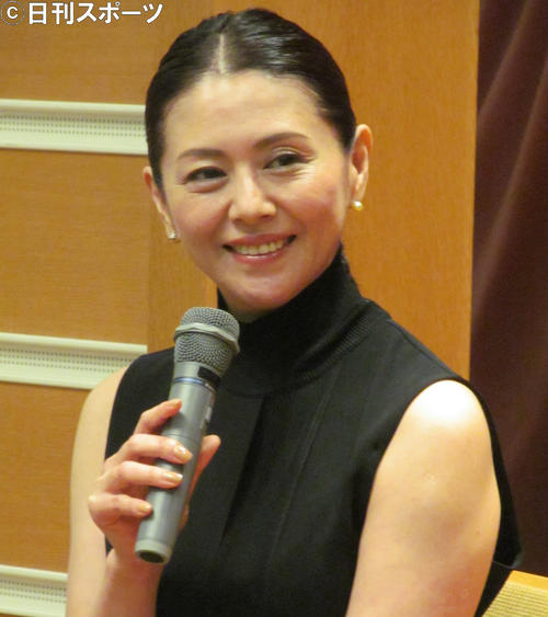 小泉今日子（15年11月8日撮影）