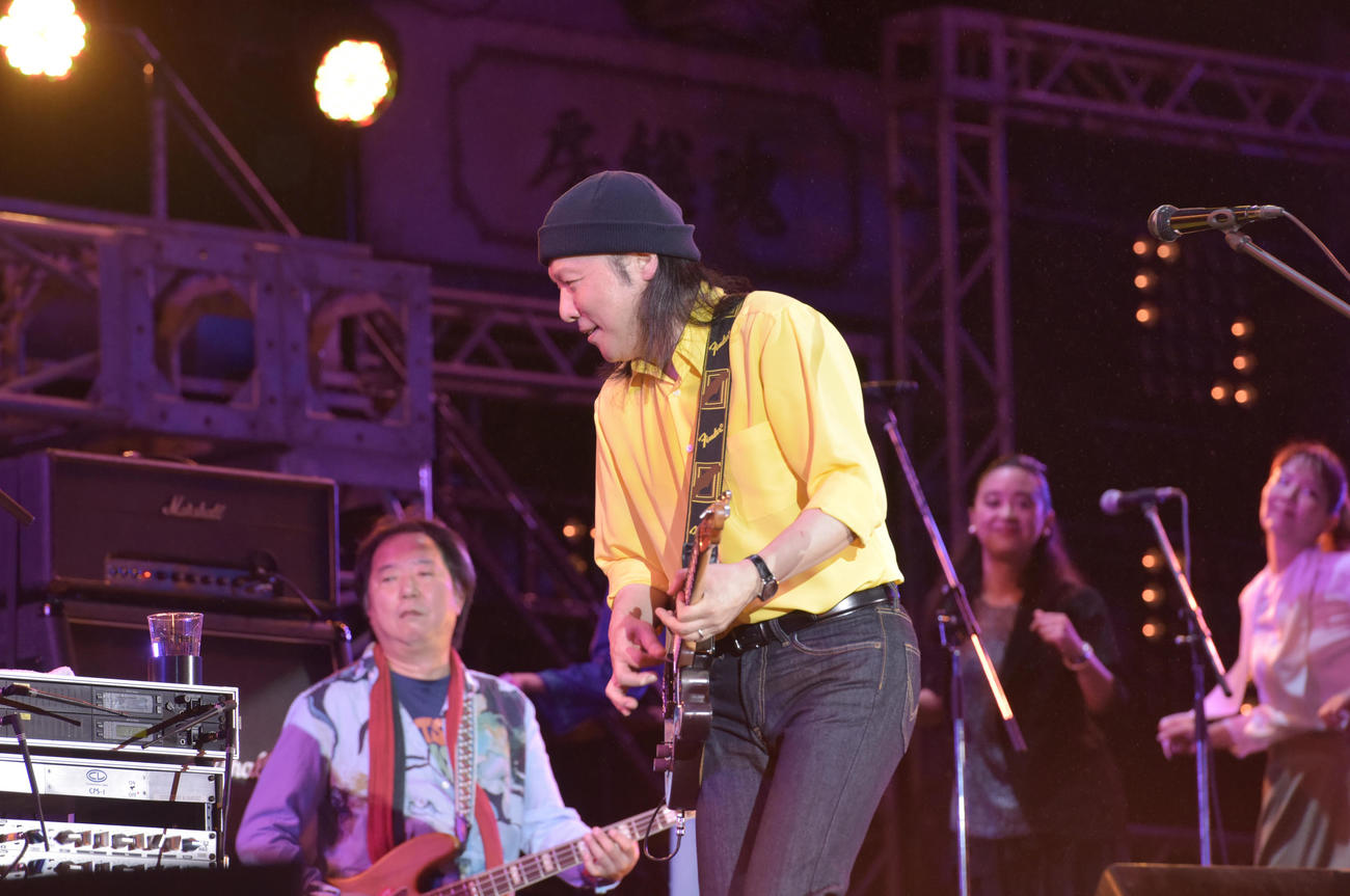 「MUSIC／SLASH」で配信された17年の「氣志團万博」での山下達郎