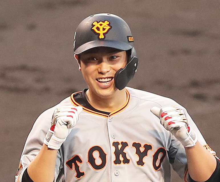 巨人北村拓己（2020年8月4日撮影）