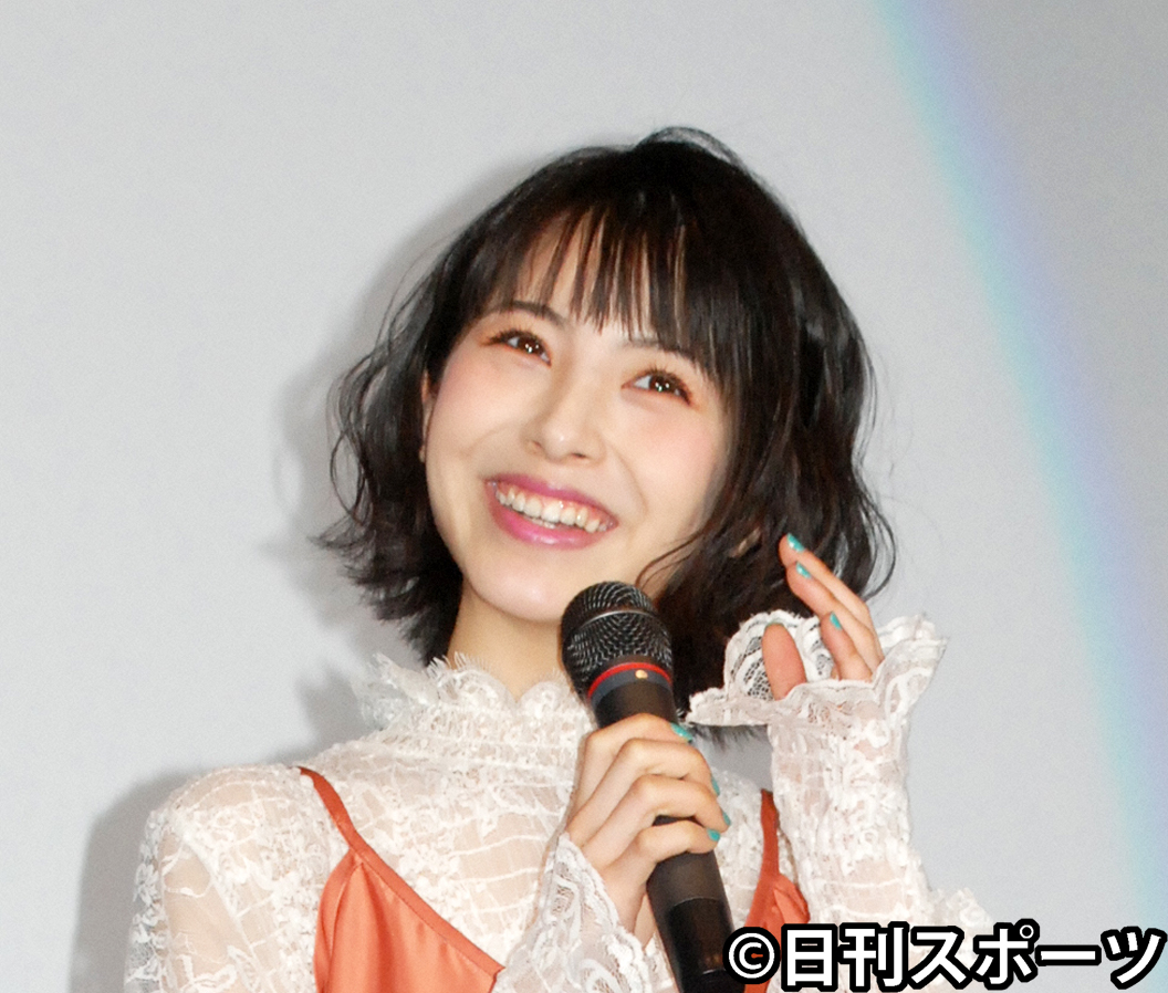 浜辺美波（2019年4月27日撮影）