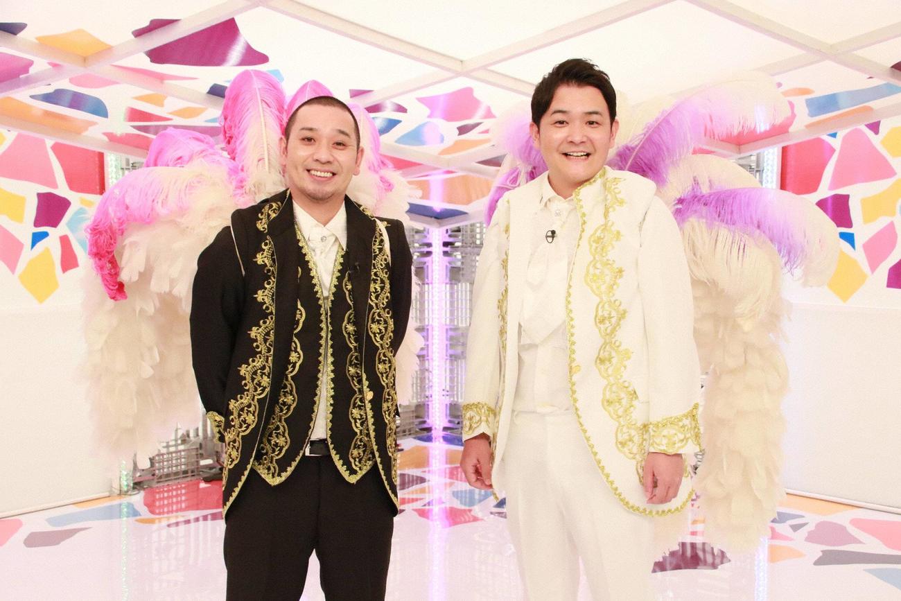 千鳥の大悟（左）とノブ（C）フジテレビ