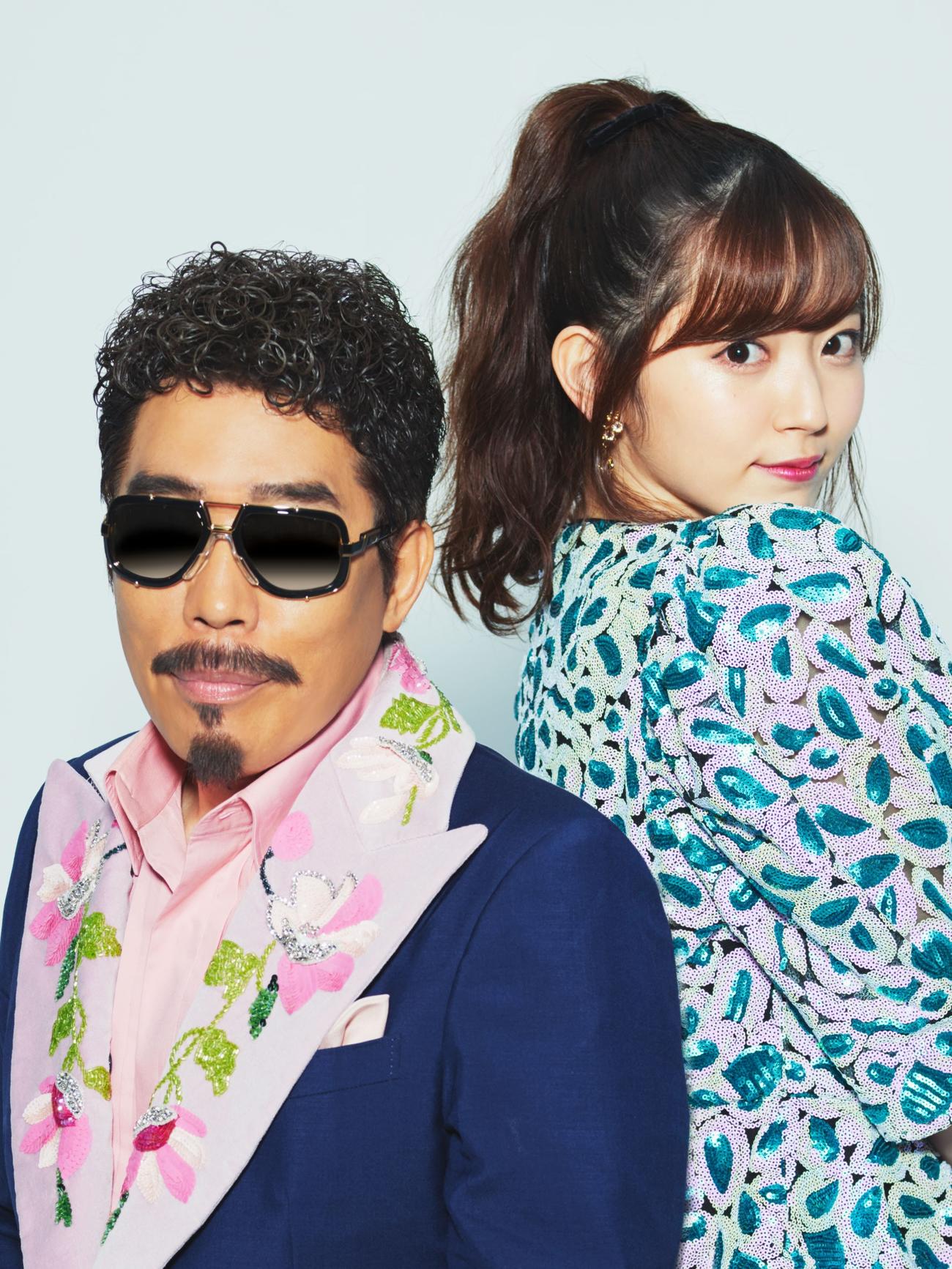 YouTube「THE　FIRST　TAKE」チャンネルで鈴木愛理（右）と「DADDY！DADDY！DO！feat．鈴木愛理」をフルサイズで初披露する鈴木雅之