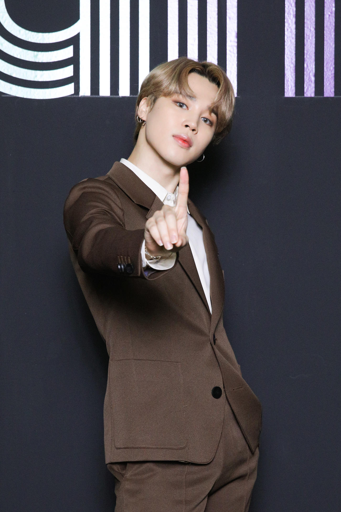 米ビルボードで1位を獲得し喜びを報告したBTS（防弾少年団）のジミン(C)BigHitEntertainment
