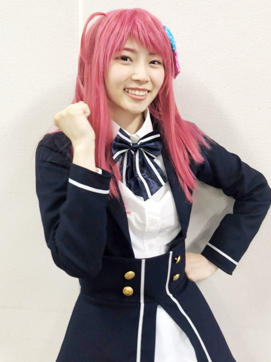 舞台「ゾンビランドサガ　stage　de　ドーン！」で主人公の源さくらを演じる本西彩希帆