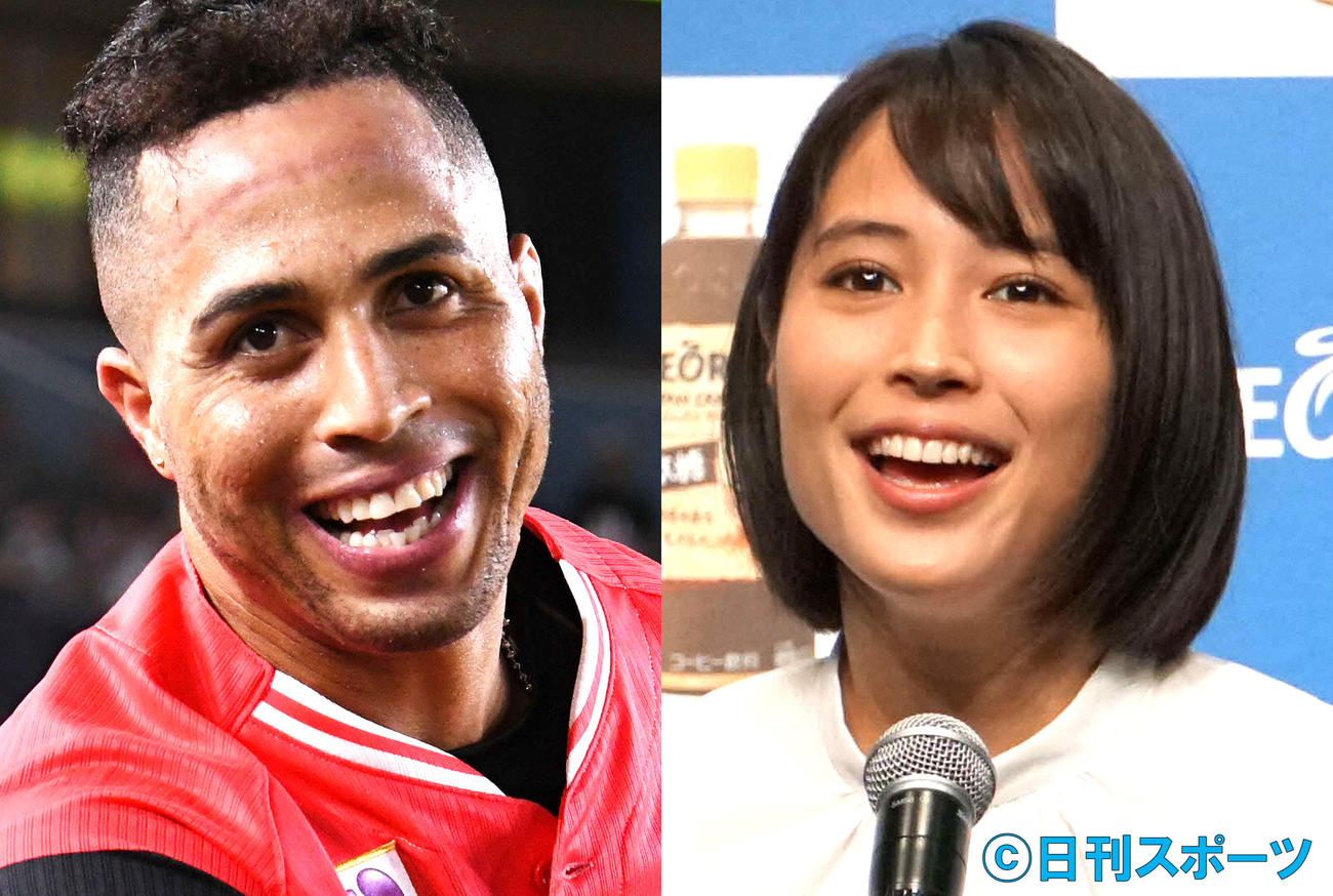 似てると評判、ロッテ・マーティン（左）と広瀬アリス
