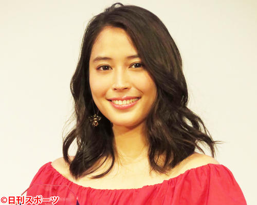 広瀬アリス(2018年5月10日撮影)