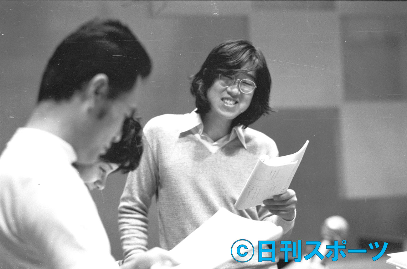 1972年6月　フジテレビ「父子鷹」で初時代劇出演が決まった岸部四郎さん