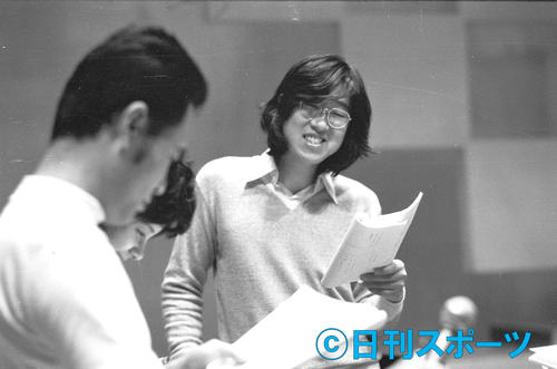 1972年6月　フジテレビ「父子鷹」で初時代劇出演が決まった岸部四郎さん