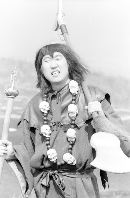 78年10月 日本テレビ「西遊記」で沙悟浄役の岸部四郎さん