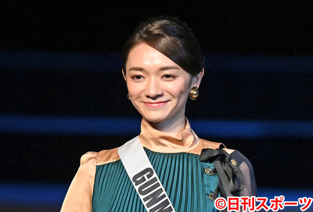 笑顔を見せる笛木陽子さん（撮影・山崎安昭）