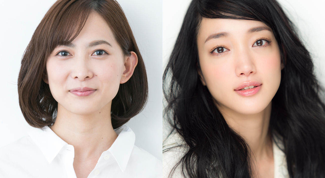 Wキャストでヒロインを演じる谷村美月（左）、入山法子