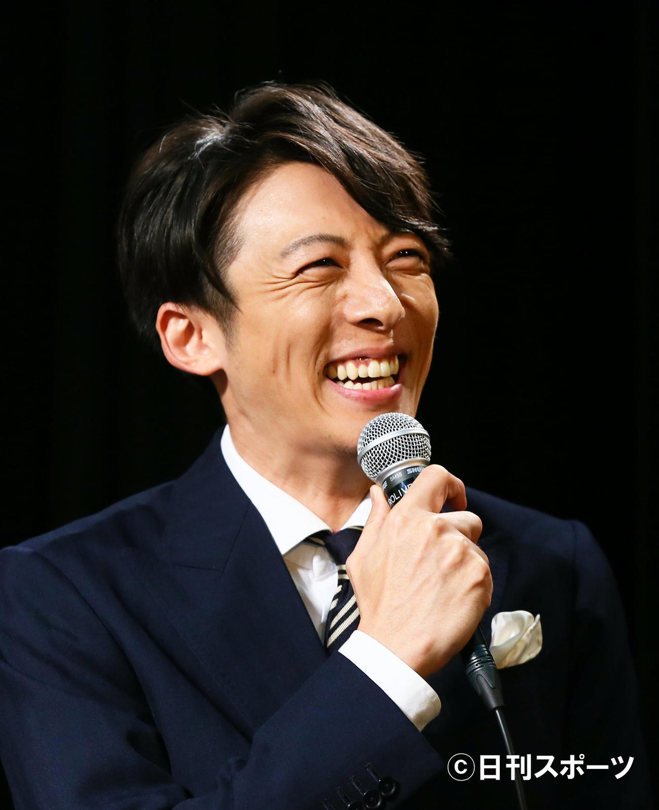 ベネチア映画祭の銀獅子賞の喜びを語る高橋一生（撮影・足立雅史）
