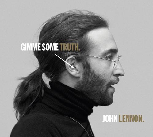 ジョン・レノン生誕80周年記念で発売される新ベスト盤「GIMME SOME TRUTH.」のジャケット写真