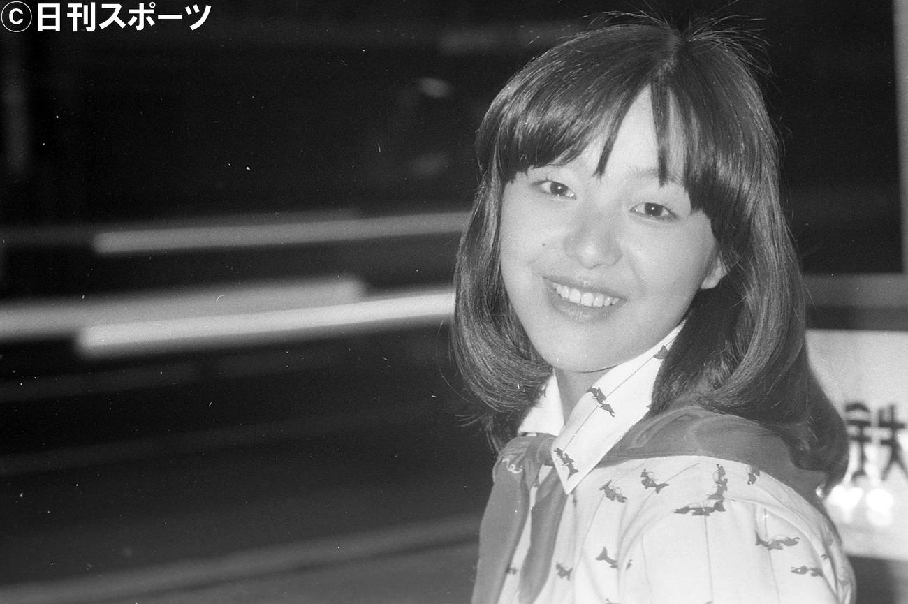 75年4月16日、歌手デビューする岩崎宏美