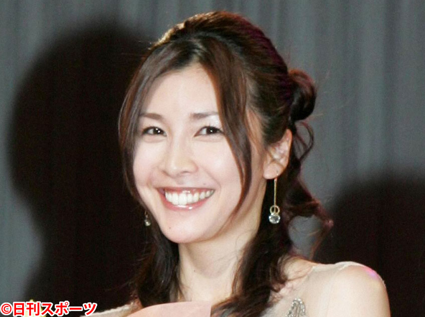 竹内結子さん（2007年12月28日撮影）