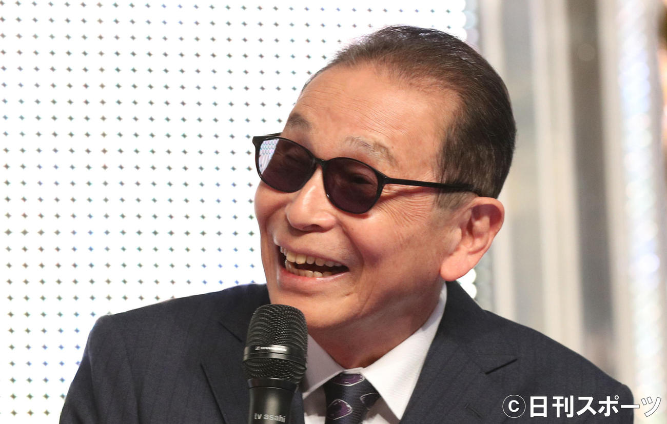 タモリ（2019年10月18日撮影）
