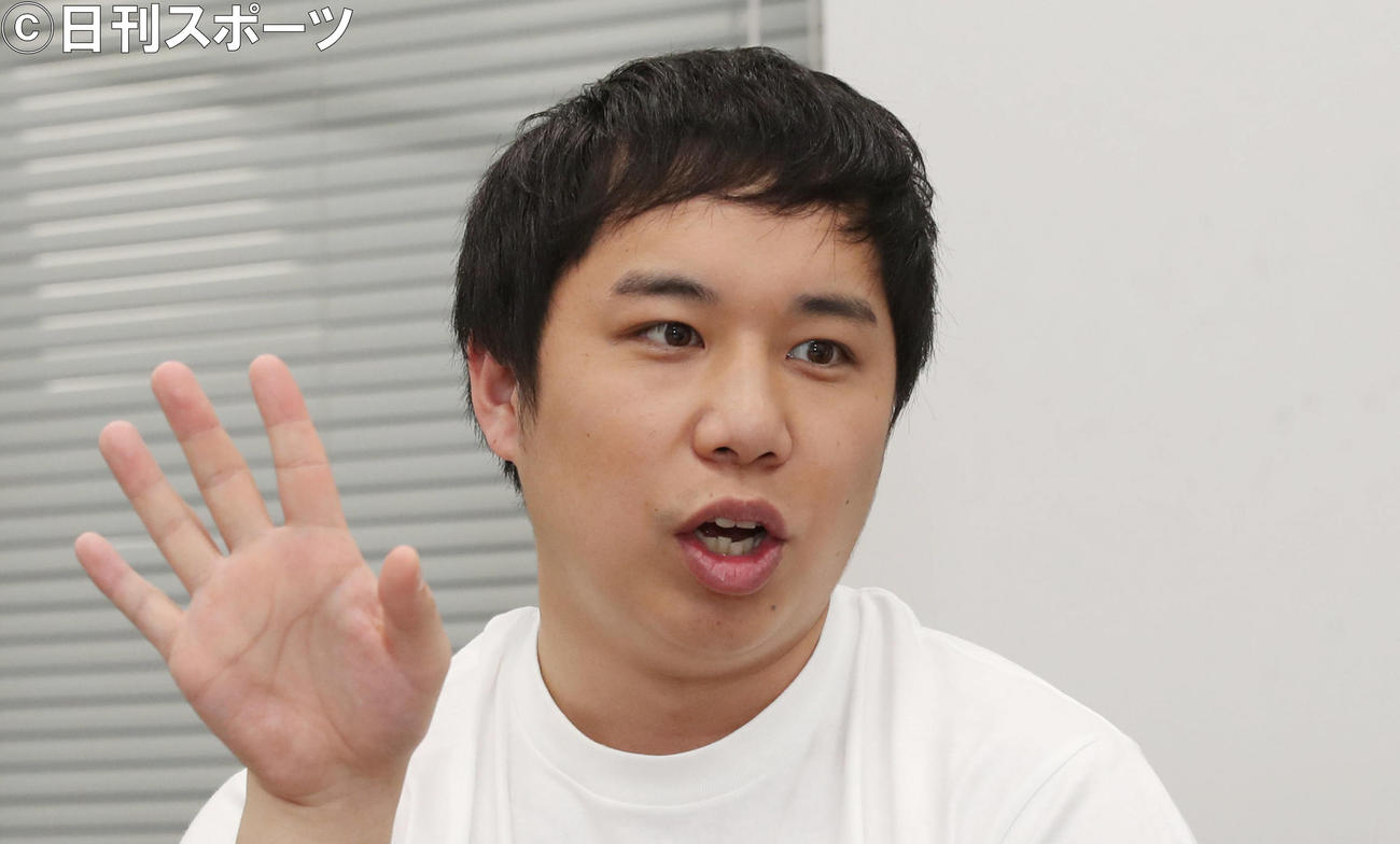 霜降り明星・せいや（18年3月撮影）