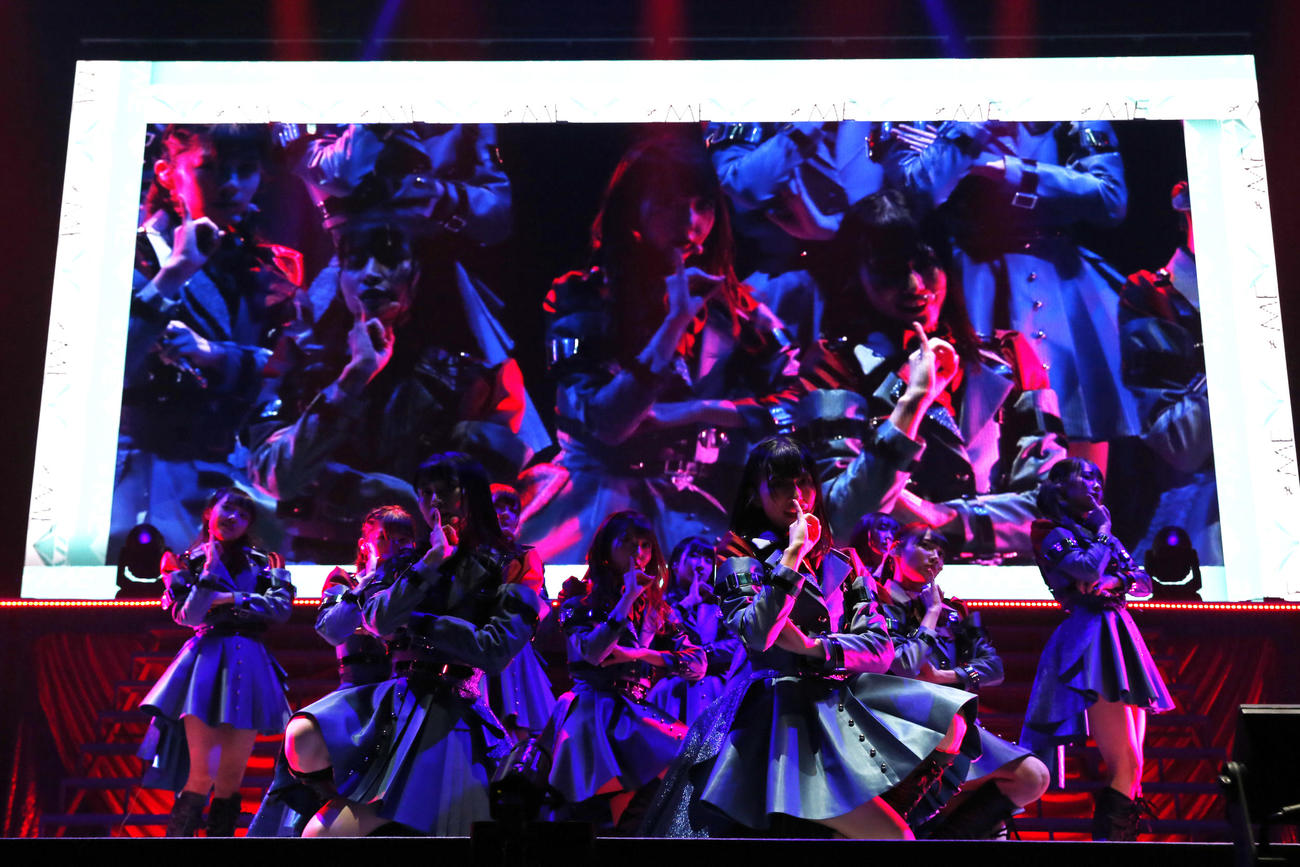 合同スペシャルコンサート「24girls　2020」を行ったアイドルグループ≠ME（ノットイコールミー）