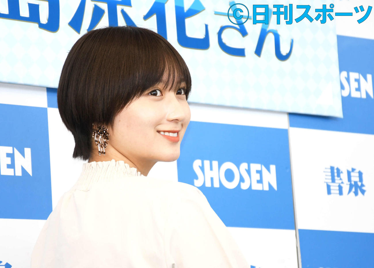初のDVD「閃光」発売イベントを行った大島涼花（撮影・大友陽平）