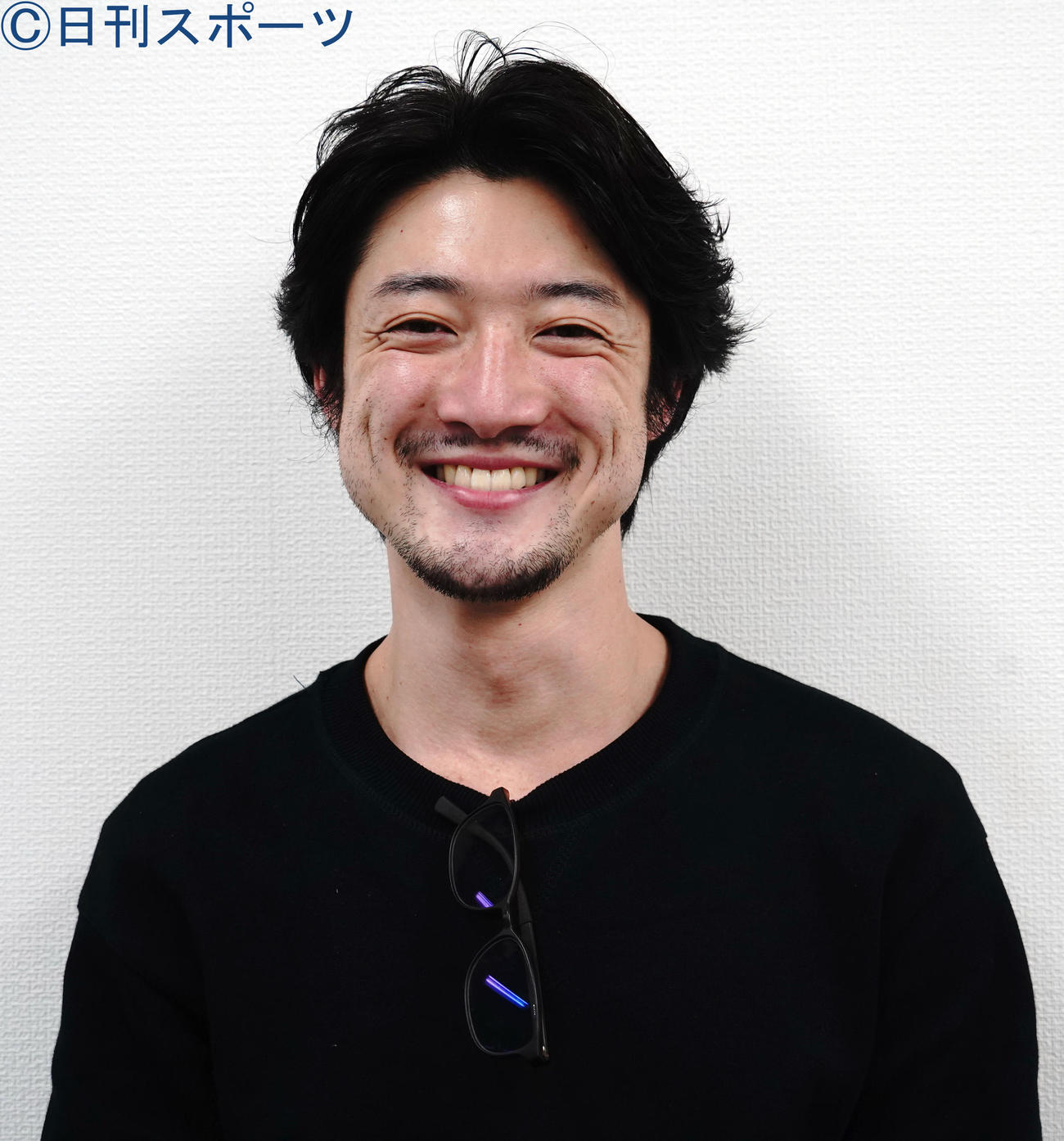 映画「河童の女」に出演する斉藤陸（撮影・佐藤成）