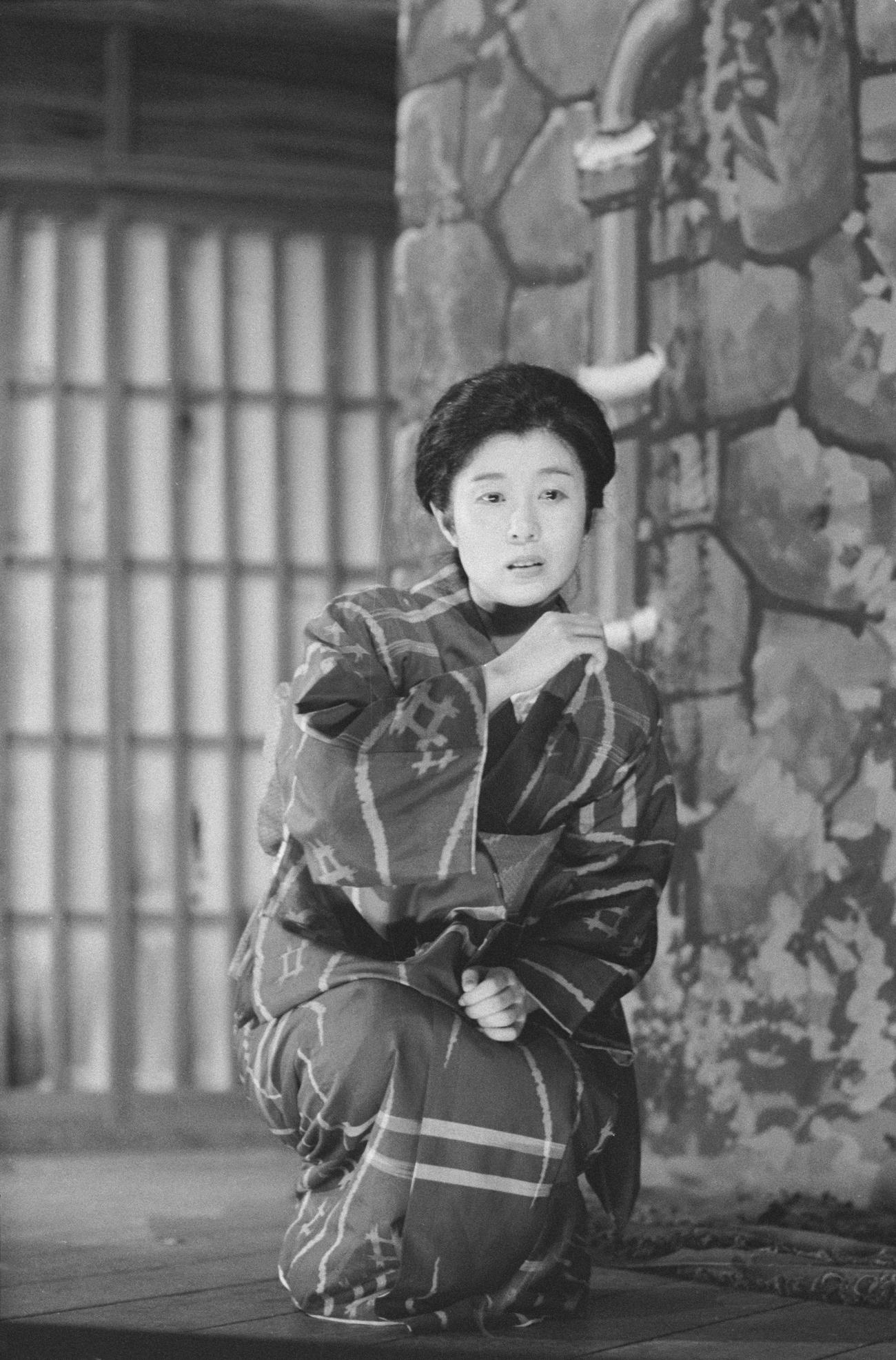 61年初演「放浪記」の森光子さん