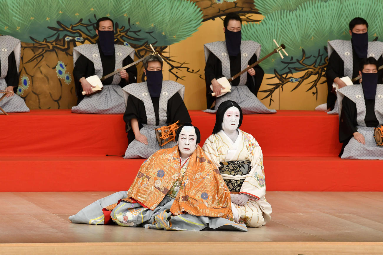 「吉例顔見世大歌舞伎」の第2部「身替座禅」に出演する尾上菊五郎（左）、市川左団次（C）松竹