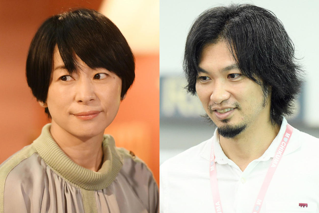 「逃げるは恥だが役に立つガンバレ人類！新春スペシャル！！」に新キャストとして出演する、西田尚美（左）と青木崇高（C）TBS