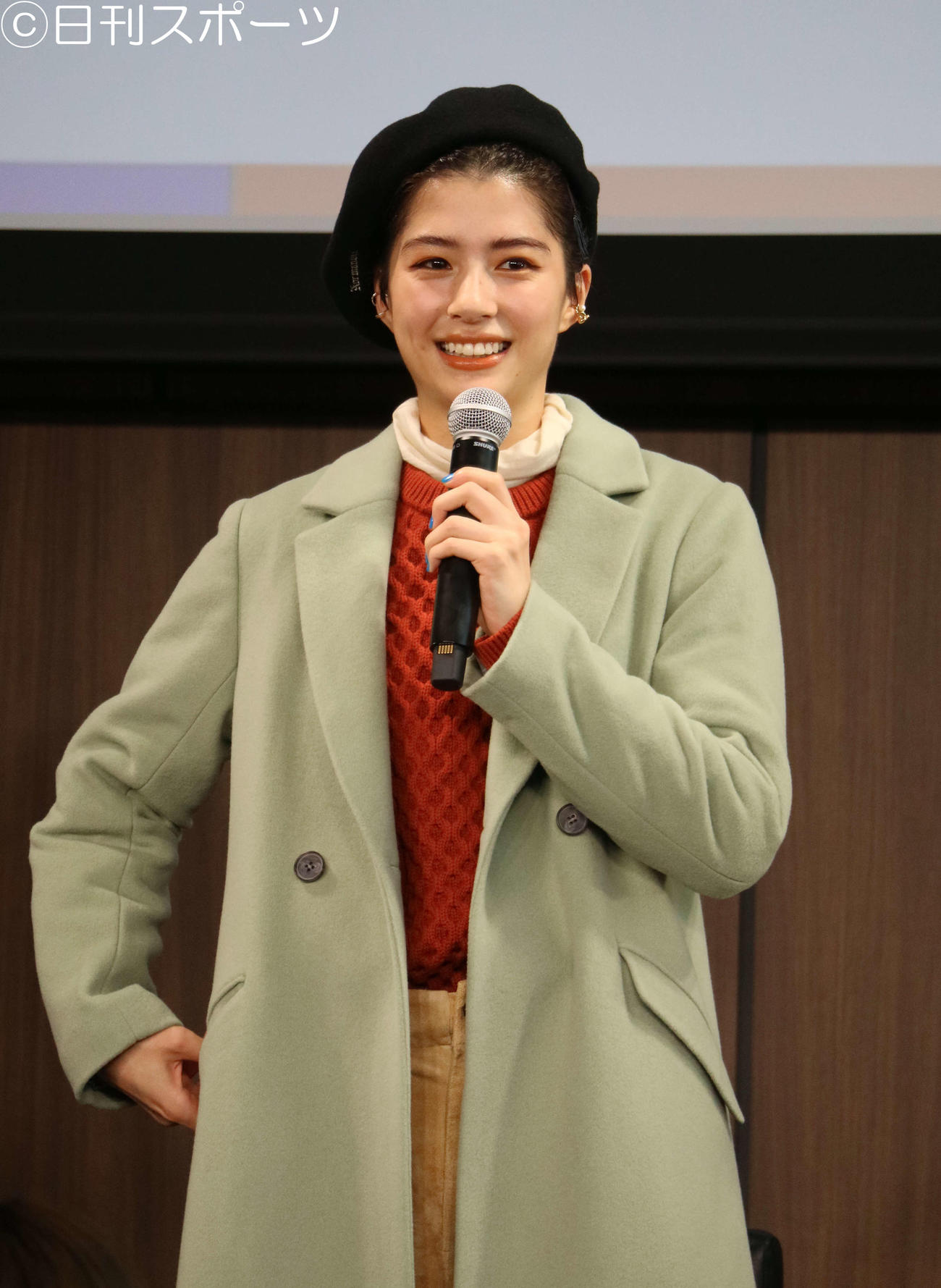 「anan」創刊50周年のイベントに出演した佐久間由衣